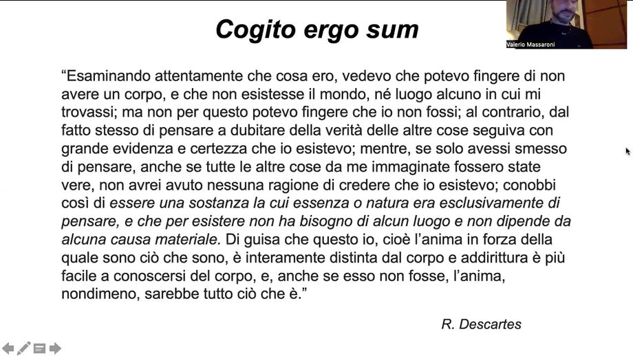 Lezione 1. Mente